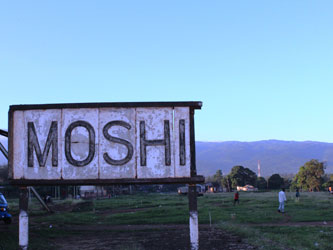 Ancienne station de train à Moshi