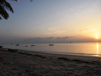 Pangani beach sunrise