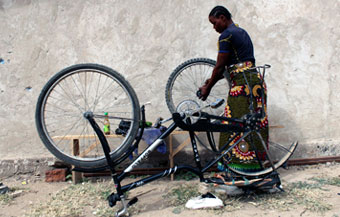 Bike repair training