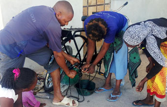 Bikes training women empowerment