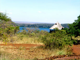 Lodge au lac Chala