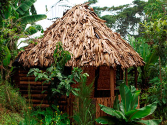 Materuni Hut village