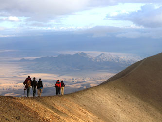 Mont Meru grimpeur