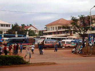 Estación de bus de Moshi